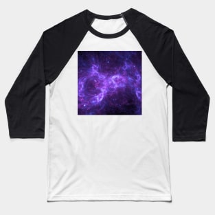 purple galaxy abstract Baseball T-Shirt